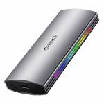 Orico M2R2 RGB Lighting Effect USB3.1 Gen2 10Gbps Aluminum M2 NVMe SSD Enclosure