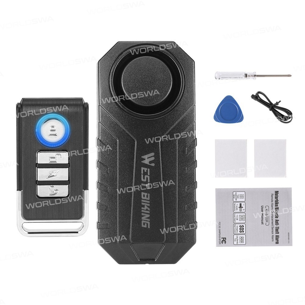 west biking-anti-theft-bicycle-alarm-wireless-high-visibility-movement-2