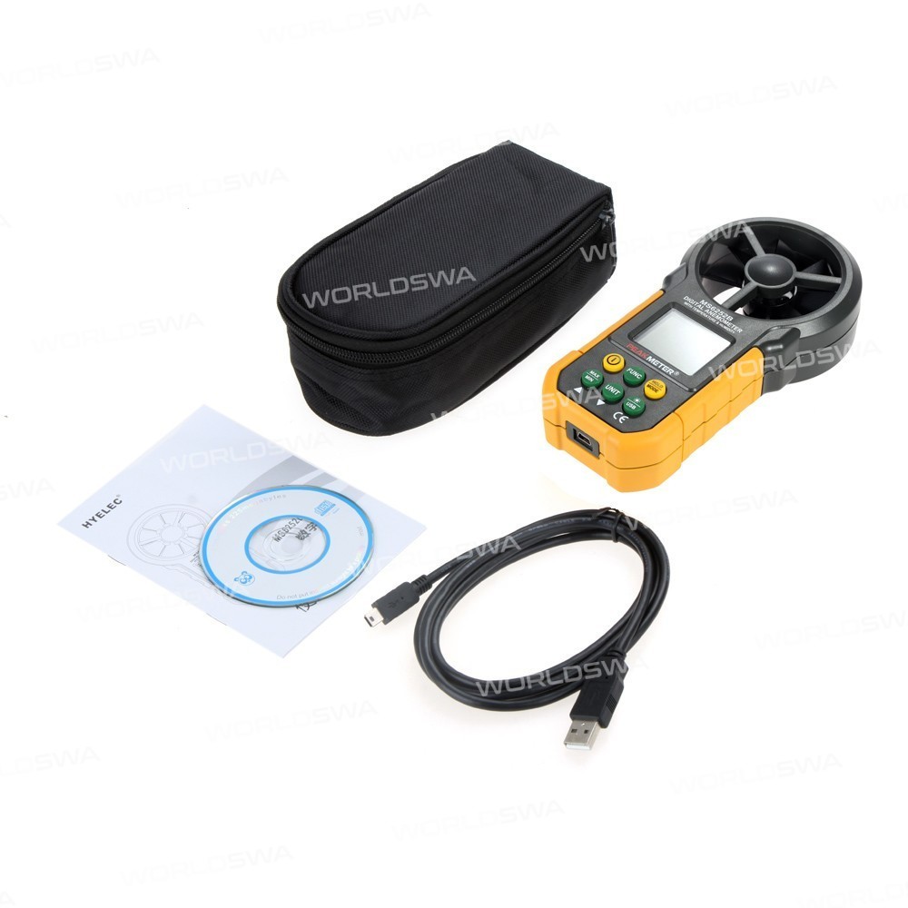 HYELEC MS6252B Multifunction Digital Anemometer/Air Volume/Temperatur/Humidity