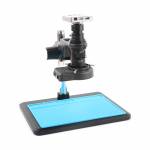 Eakins 37MP HD 1080P 60FPS HDMI USB Lab Digital Industrial Video Microscope Camera with LED and Stan
