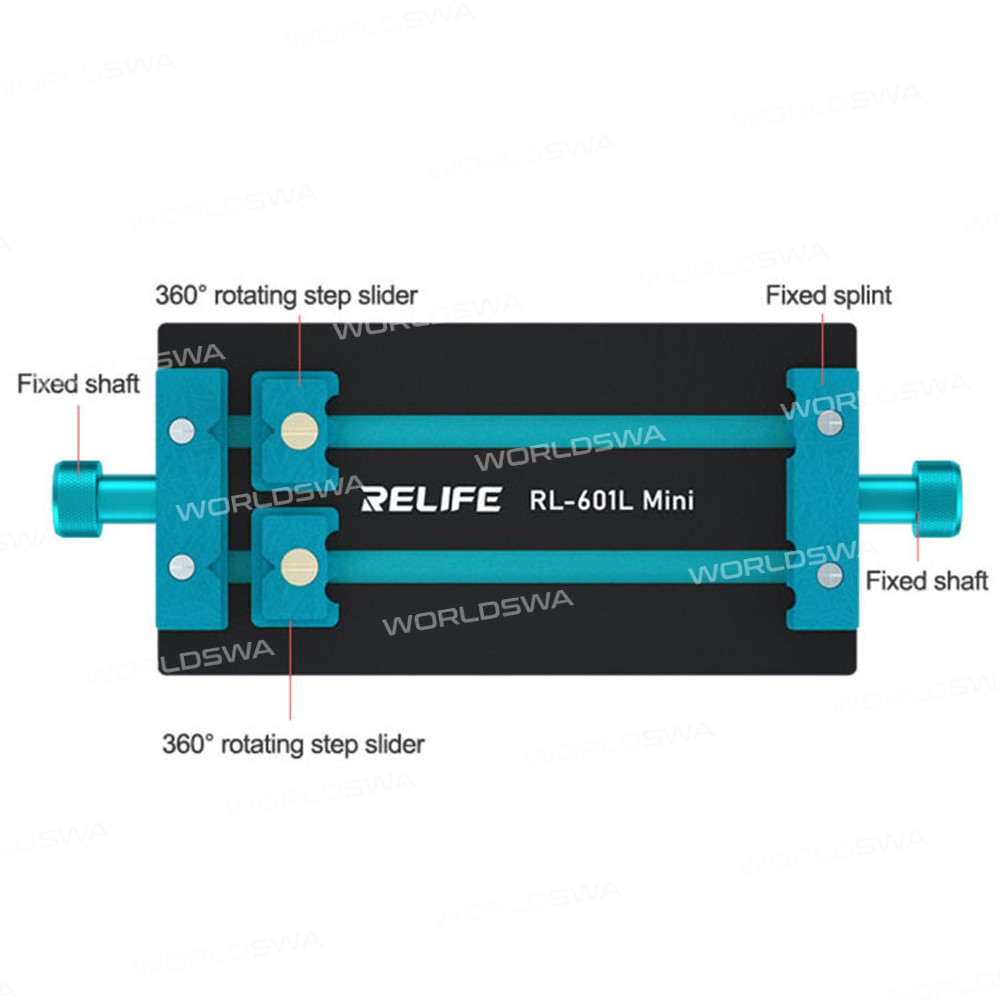 relife rl-601l-mini-360-rotating-buckle-type-motherboards-fixture-8