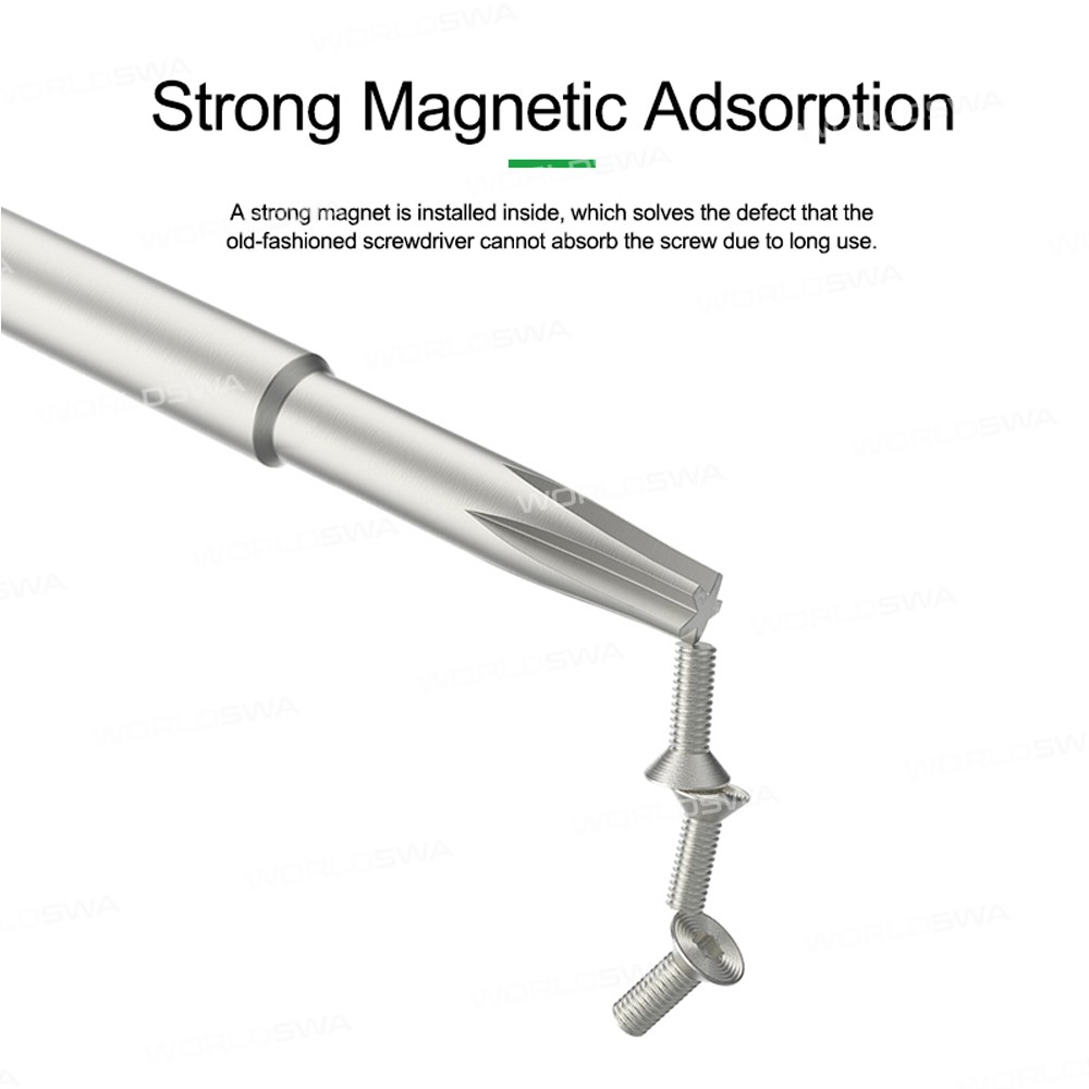 Relife RL-728A Strong Magnetic Adsorption S2 Bits Screwdriver Set Special for Mobile Phone Repair
