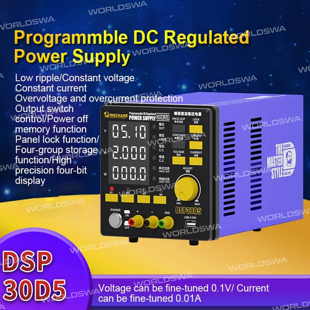 mechanic dsp30d5-30v5a-4-digit-digital-display-programming-dc-regulated-power-supply-2