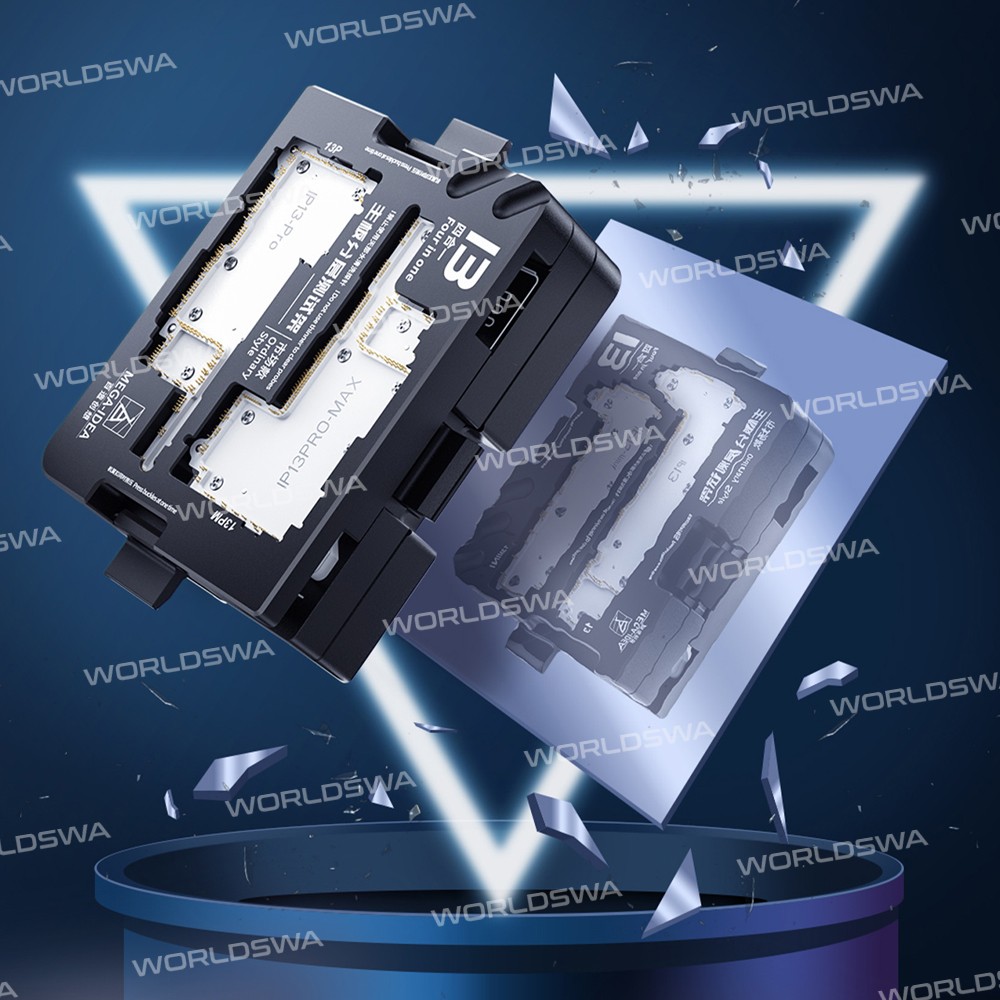 Mega-Idea iSocket 4-in-1 Mainboard Layered Test Frame for iPhone 13 / 13 Mini / 13 Pro / 13Pro Max