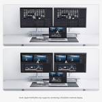 orico ub4-sv-6-in-1-type-c-8k-30hz-desktop-docking-station-with-pd-85w-charging-ports-9