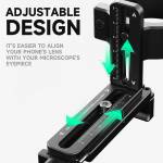 luowei lw-318-aluminum-telescopic-adjustable-microscope-eyepiece-fixture-7