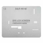 B&R IO6 iOS LCD Screen IC Flex Cable Protection & Steel Stencil Set for iPhone 11 to 13 Pro Max