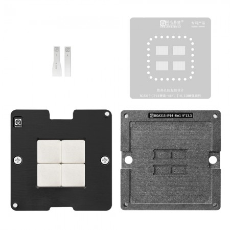 Amaoe IP14 BGA315 Hard Disk Reballing Stencil Platform Set for iPhone 14 / 14 Plus / 14 Pro / 14Pro Max