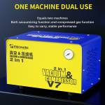 mechanic imark-xr-laminating-debubbling-machine-with-v7-vacuum-compressor-for-phone-screen-repair-8