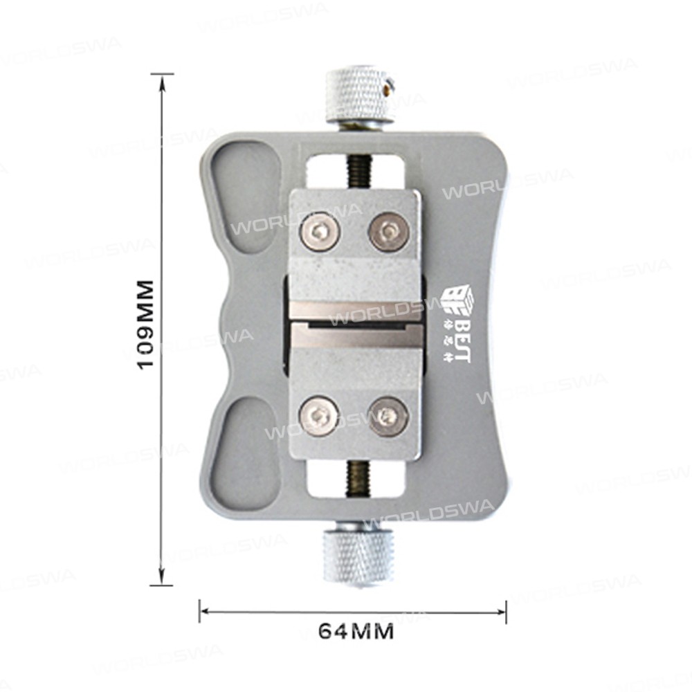 BST-001R Universal 1.5-20mm Size Double-Bearings Fixture for Phone Motherboard IC Glue Remove
