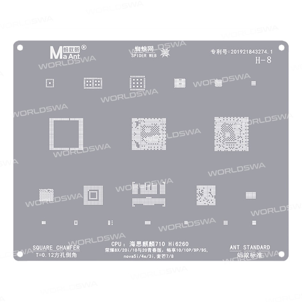 maant hw1-16-huawei-cpu-comprehensive-bga-reballing-stencil-set-8
