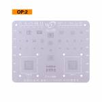 WL Multi-Function BGA Reballing Stencil Plant Tin Steel Net for OPPO VIVO Meizu