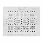 Amaoe EMMC3 0.15MM BGA Stencil IC Solder Reballing Tin Net for EMMC EMCP UFS
