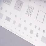 Mijing iPH-15 0.12mm BGA Square Holes Reballing Stencil for iPhone 12 / 12 Mini / 12 Pro / 12 Pro Ma