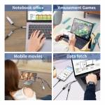 2-in-1 Multifunction Dual Port Type-C OTG Adapter Cable