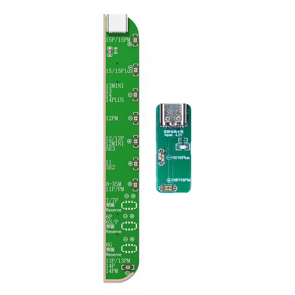 jcid v1se-v1s-pro-battery-rw-adaptor-battery-expansion-small-plate-iphone-8-to-16pm-1