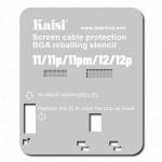 Kaisi LCD Screen Cable Protection Planting Tin Steel Stencil for iPhone 11 to 13 Pro Max