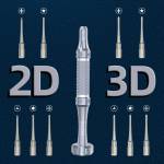 Aixun AX-iS02 Detachable Precision magnetic Screwdriver Compatible with 2D / 3D Batch Head