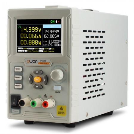 OWON P4305 / P4603 Portable LCD Display Single-Channel Linear Programmable Regulated DC Power Supply