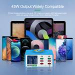 relife rl-309aw-8-ports-smart-digital-display-qc30-pd-fast-charger-station-8