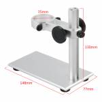 Adjustable Universal Aluminum Alloy USB Digital Electronic Microscope Stand Holder Bracket