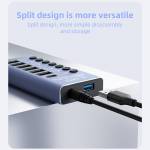 qianli k367h-7-port-extension-hub-with-p605s-60w-5-ports-digits-display-fast-charger-6
