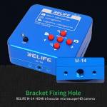 Relife M-14 Aluminum Alloy 38Million Pixels HDMI Trinocular Microscope Camera for PCB CPU Repair