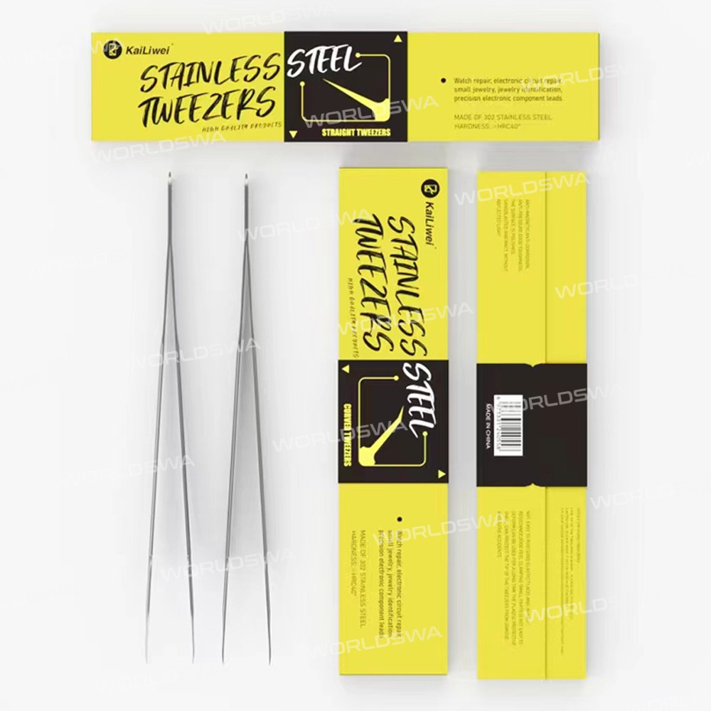 kailiwei kw-11c-kw-15c-high-precision-non-magnetic-stainless-steel-tweezers-2