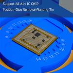 Mechanic 7-in-1 0.12mm iTin BGA Reballing Stencil Platform For iPhone A8 / A9 / A10 / A11 / A12 / A1