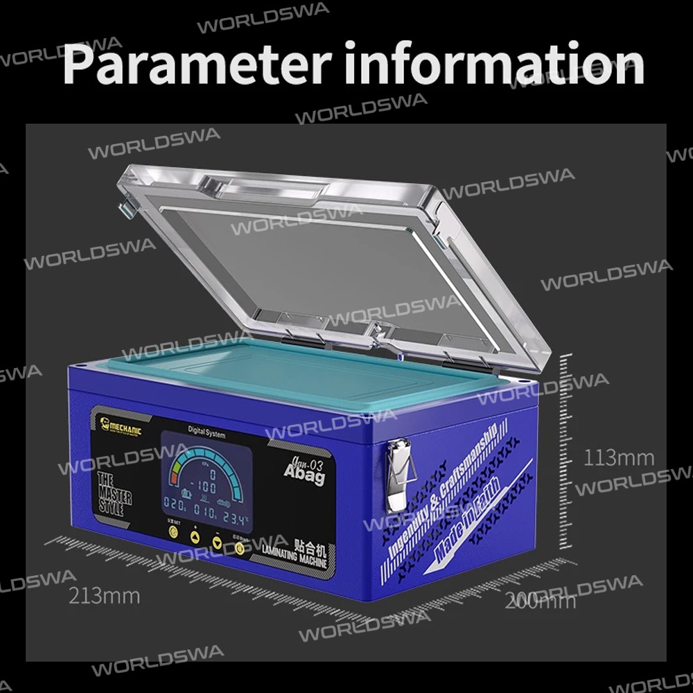 mechanic gan-03-abag-8-inch-airbag-laminating-machine-for-straight-curved-screen-8