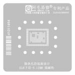 amaoe 012mm-lower-layer-cpu-bga-reballing-stencil-platform-set-for-apple-a18-iphone-16-16-plus-4