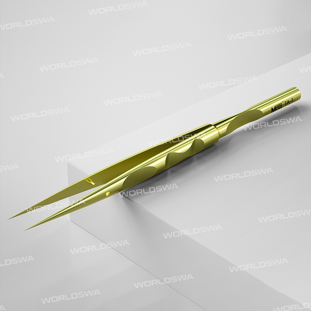 MaAnt TA-1/TA-2 Super Hard High-precision Titanium Alloy Stainless Steel Flying Lead Tweezers