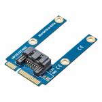 Orico MSTS7PW SATA 7Pin to mSATA Flat Type SSD Adapter Card Support Full Height Size