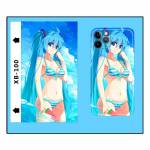 Universal 8inch Mobile Phone Animated Rainbow Color Back Film for Martview SP-01 Intelligent Cutting