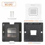 Amaoe 0.15mm M1 CPU 339S00883 BGA Reballing Stencil Tin Planting Platform for MAC M1