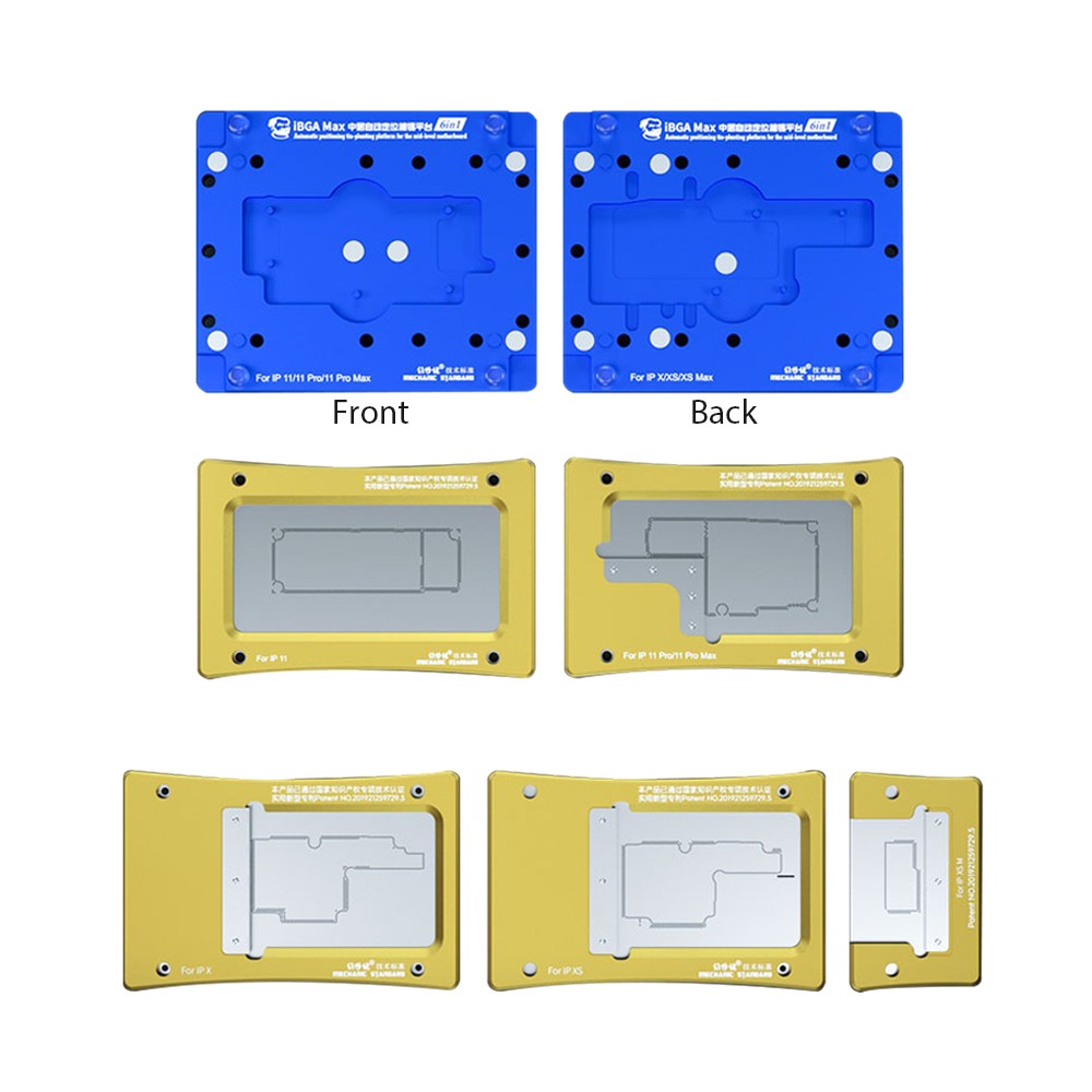 Mechanic iBGA 6in1 Mid-level Automatic Positioning Tin Planting Platform for iPhone X / Xs / Xs Max