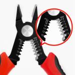 Multifunctional 5.5-inch Mini Sharp Mouth Wire Stripper Pliers