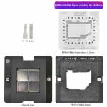 Amaoe 0.12mm Motherboard Mid-Frame BGA Reballing Stencil Platform for Huawei P40 Pro Middle Layer