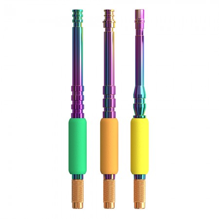 Mijing Phantom 3-in-1 Knife Handle & Blade Set - Mobile Phone CPU NAND Chip IC Removing Tool with Glue