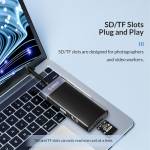 Orico MDK-10P 10-in-1 Type-C Multifunctional Docking Station Compatible HDMI / VGA for Laptop / iPad