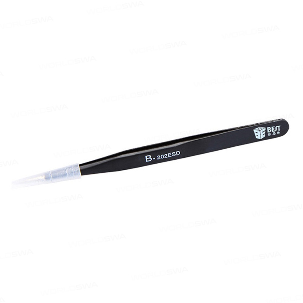 BST-202ESD Anti-static Precision Soldering Straight Tip Tweezers