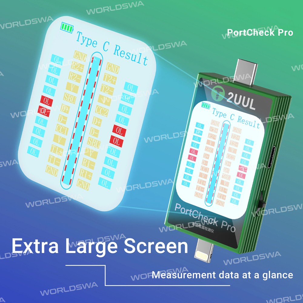 2uul pw31-portcheck-pro-5v-2a-type-c-lighting-interface-automatic-tail-plug-detector-7