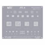 MaAnt 0.12mm High-quality CPU Chip Series BGA Reballing Stencil for OPPO/VIVO Mobile Phone