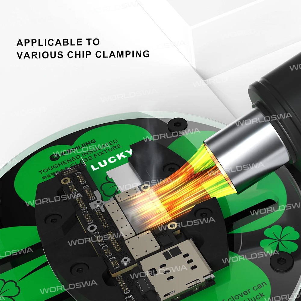 mijing gk18-gk19-orbicular-universal-toughened-insulated-glass-motherboard-repair-fixture-4