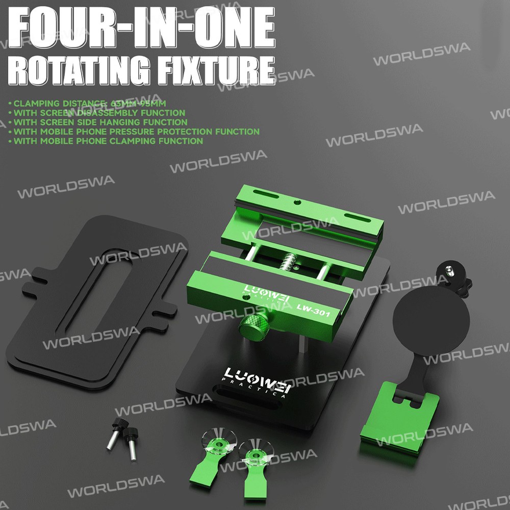 luowei lw-301-4-in-1-mobile-phone-screen-separation-fixture-with-side-hanging-suction-cup-2