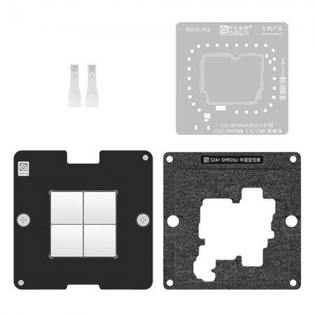 Amaoe SM926U Middle Layer BGA Reballing Stencil Platform for Samsung S24 Plus SM926U
