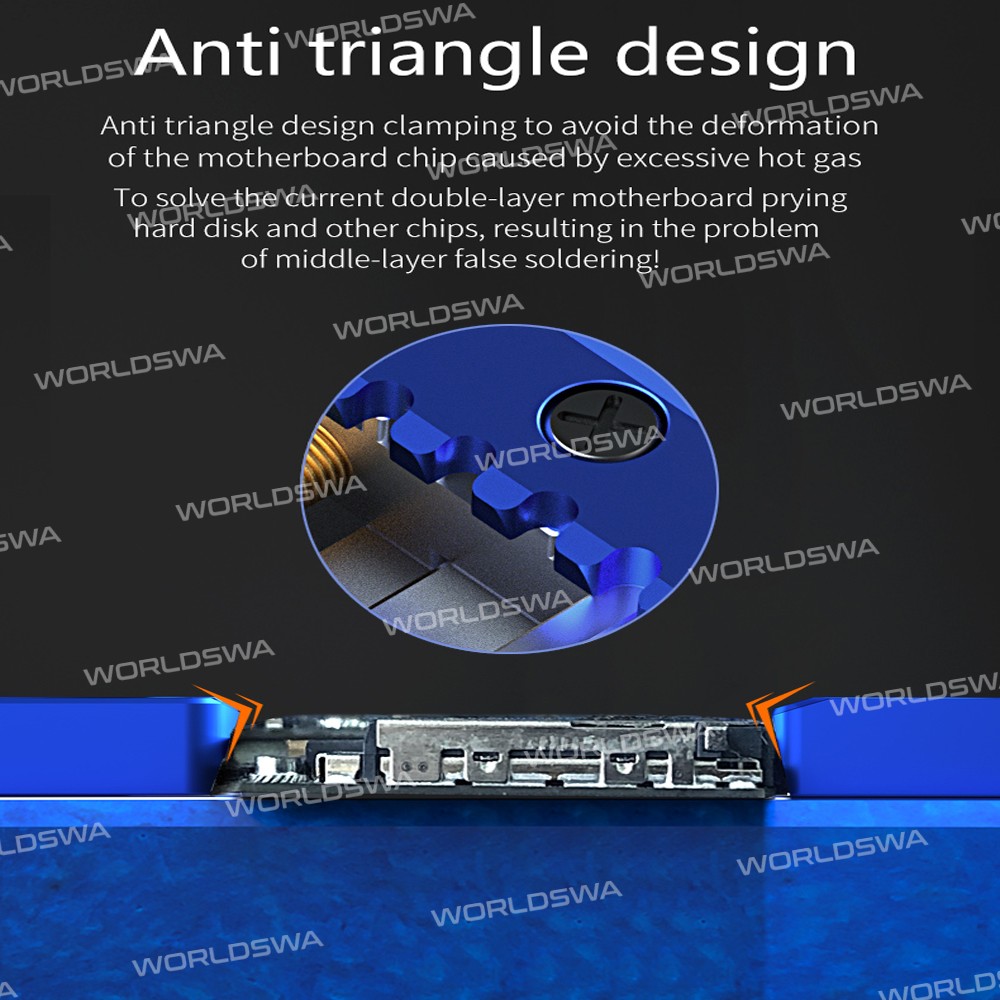 MaAnt Pro400 Universal Motherboard Chip BGA Double Shaft Tiger Clip for iPhone X to 13 Pro Max