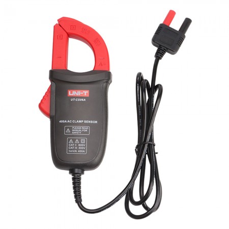 UT-CS06A 400A AC Current Clamp Sensor for UNI-T UT117C / UT139C / UT196 Multimeters