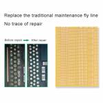 BST-66 3-in-1 Jump Wire Soldering Patching Tools with 2pcs Stainless Remove Glue Scraper Needles