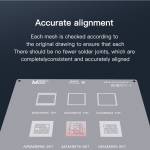 MaAnt 0.12mm High-quality Chip Qualcomm CPU Full-chip Series BGA Reballing Stencil